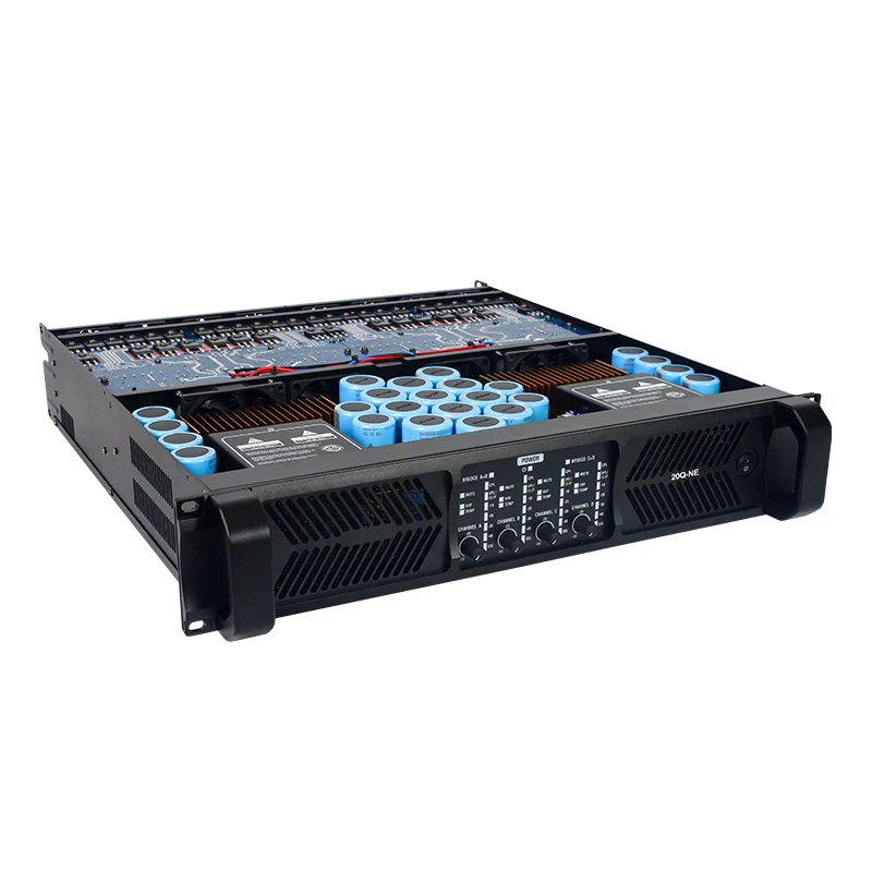 High Quality High End Amplifier China 4CH Amplifier 4000 Watts Professional Power for Stage