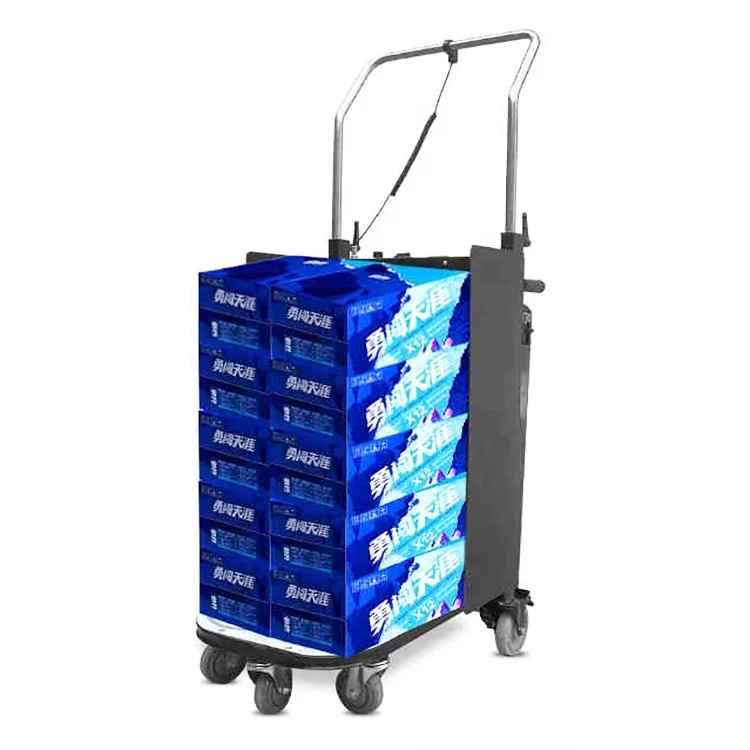 300-400KG Electric Stair Climbing Cart Iron Four-Wheel Platform OEM Tools Cargo Trolley