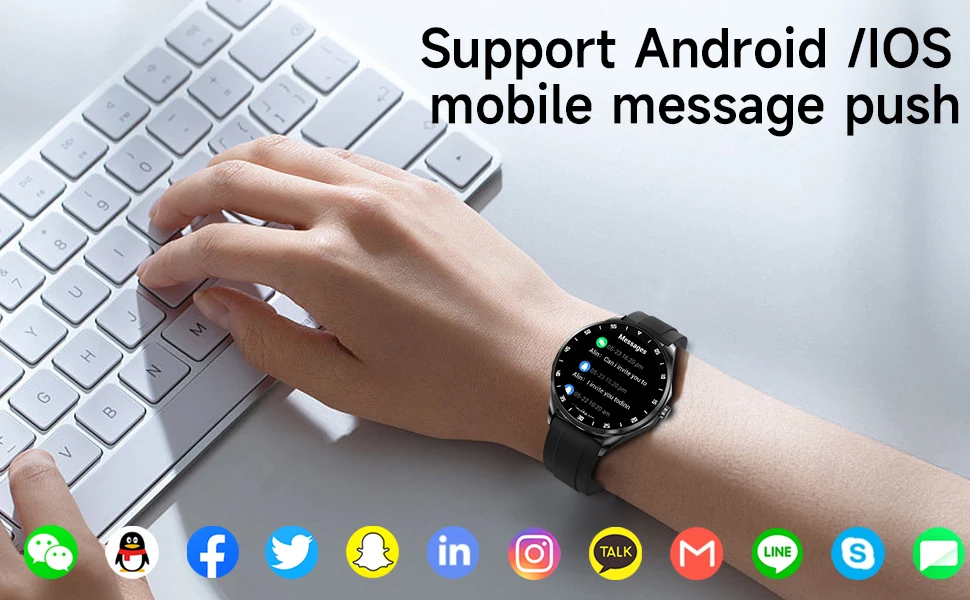 2 in 1 X20 Smartwatch 1.43inch Amoled Screen Wireless Charging Men Sports Fitness Smart Watch with Built-in Headphones