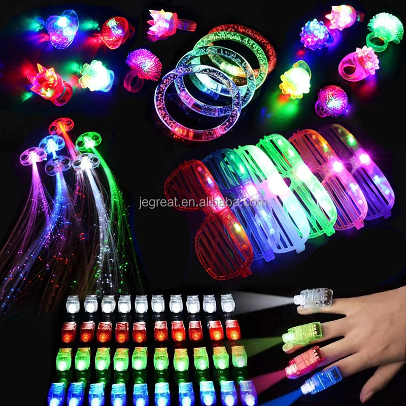 Lumières De Doigt,LED Finger Lights,Bagues Lumineuses,LED Lumière De Doigt,Lumineux Jouet De Doigt,Coloré Clignotant Jouet,LED Lumière Doigt Anneau Lumière,Lampe De Poche Doigt,Cadeaux Pour Enfants