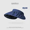 Black vinyl seashell - blue