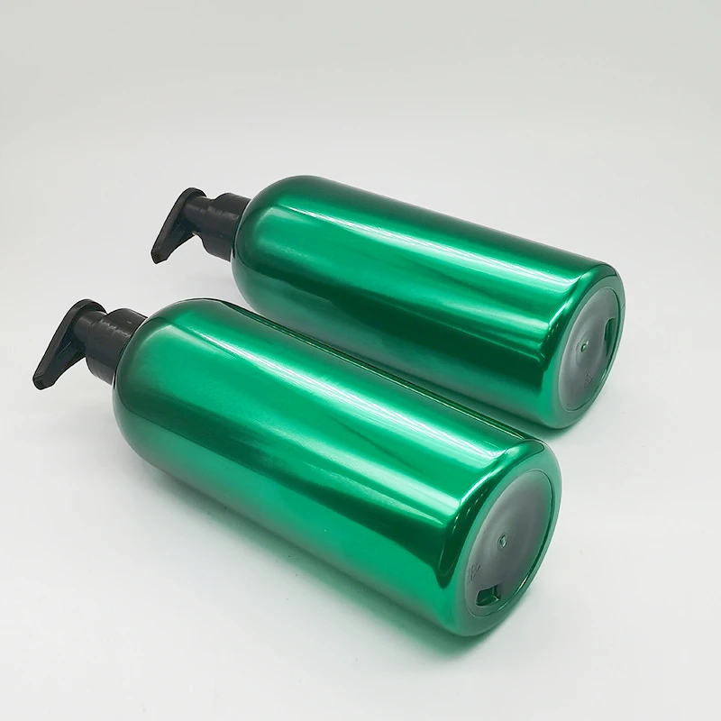 500ml Hdpe Pink Blue Green Ombree Color Shampoo Conditioner Body Wash