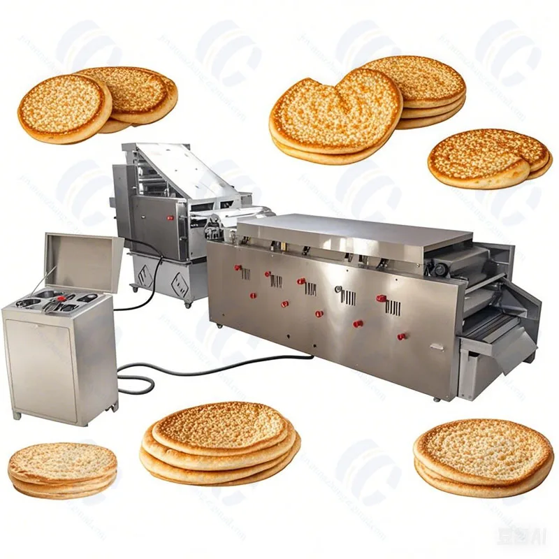 Fully Automatic Piadina Machine Corn Chapati Maker Tortilla Chapati Pita Paratha Making Machine