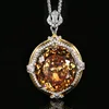 Champagne pendant with Chopin chain