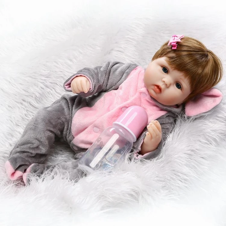 NPK 10inch miniature preemie baby doll soft Body real touch Art
