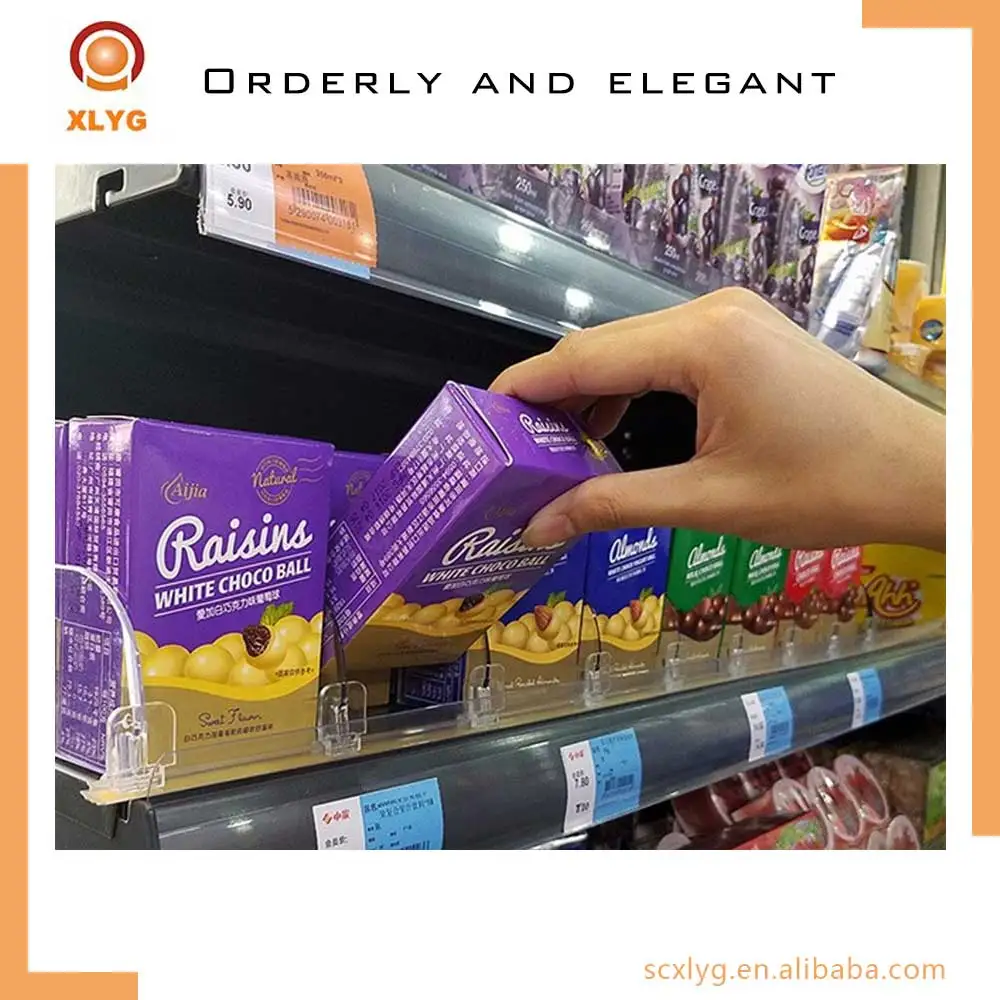 Abs 3ft Spring Management Tobacco Rock Display for Dividers Acrylic Stock Spring Load Supermarket Cigarette Shelf Pusher System