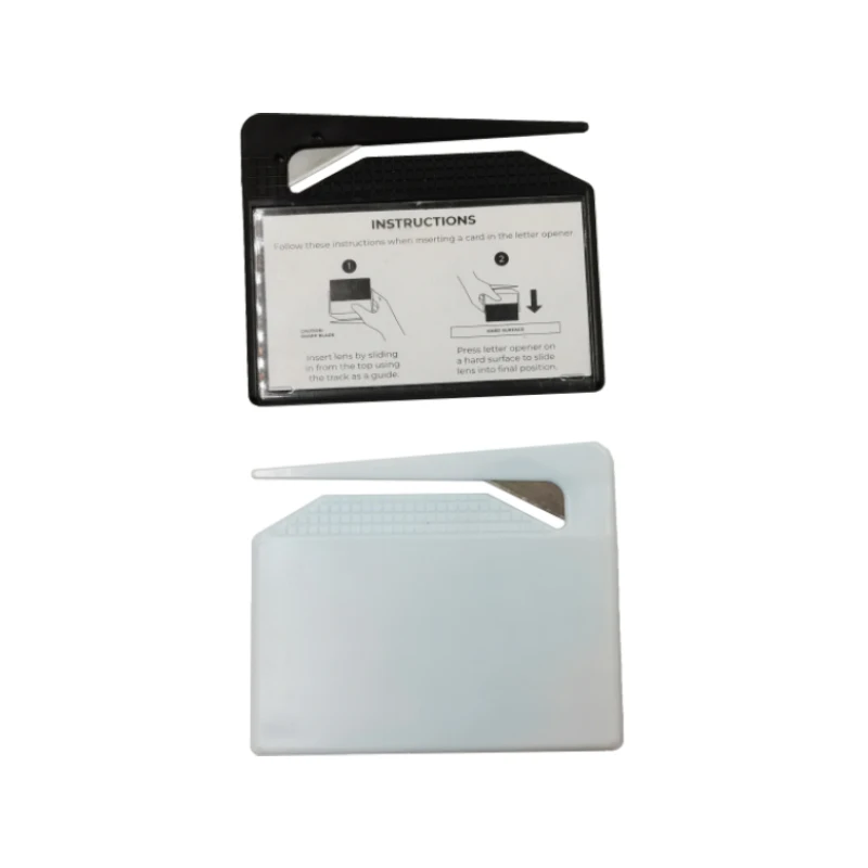 Индивидуальный нож для открытия визитных карточек и надписей мини резки бумаги пластиковые подножки конвертов офиса