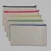13cm*21cm beige cloth colorful zipper