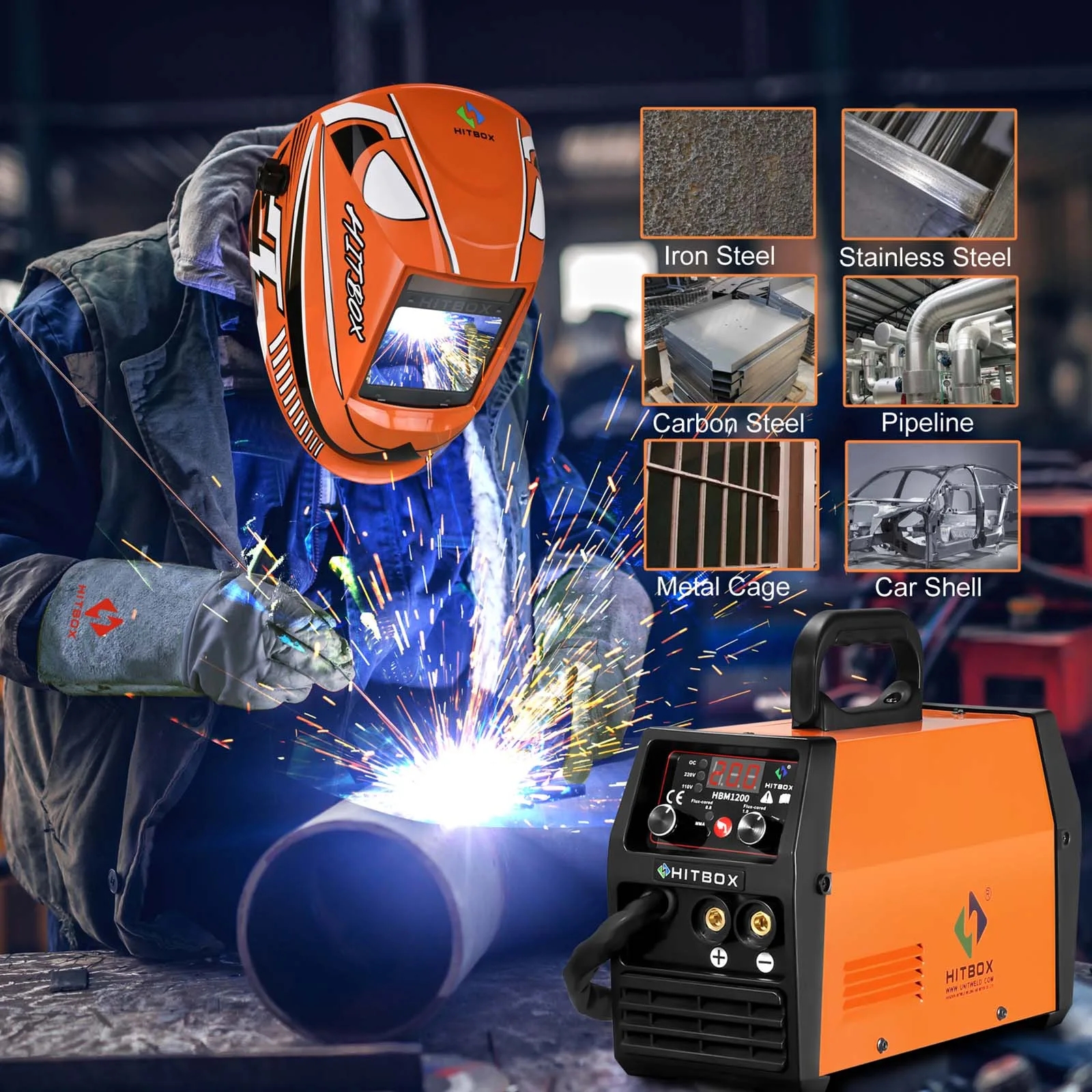 hitbox-hbm1200-multiprocess-portable-plasma-welder-200a-welding-machine