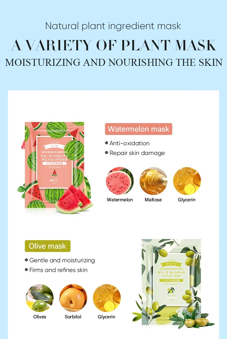 Mooyam Whitening Moisturizing Sheet Mask Fruit Beauty Facial Mask Skin Care Mascarillas Faciales Beauty Face Mask Buy Beauty Face Mask Beauty Facial Mask Whitening Face Mask Product On Alibaba Com