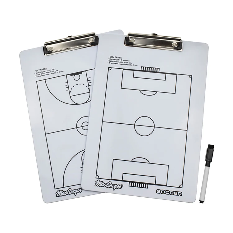 High Quality Wholesale Football Tactical Board Soccer Coaching Tactics Board with Pen Training Equipment