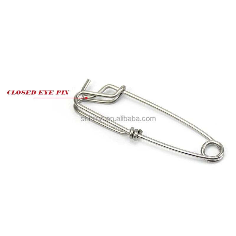 50pcs Fishing Snap Swivels – Slide Clip Hook Connectors For Saltwater Fishing - View #2