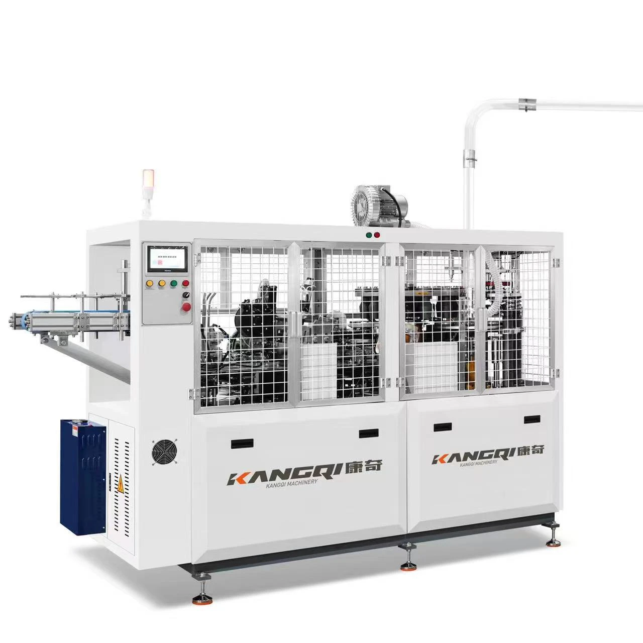 Double Wall Corrugated Paper Coffee/Milktea/Tea Cup Personalized Paper Folding Machine PLC 80 Pcs/Min Production Capacity China