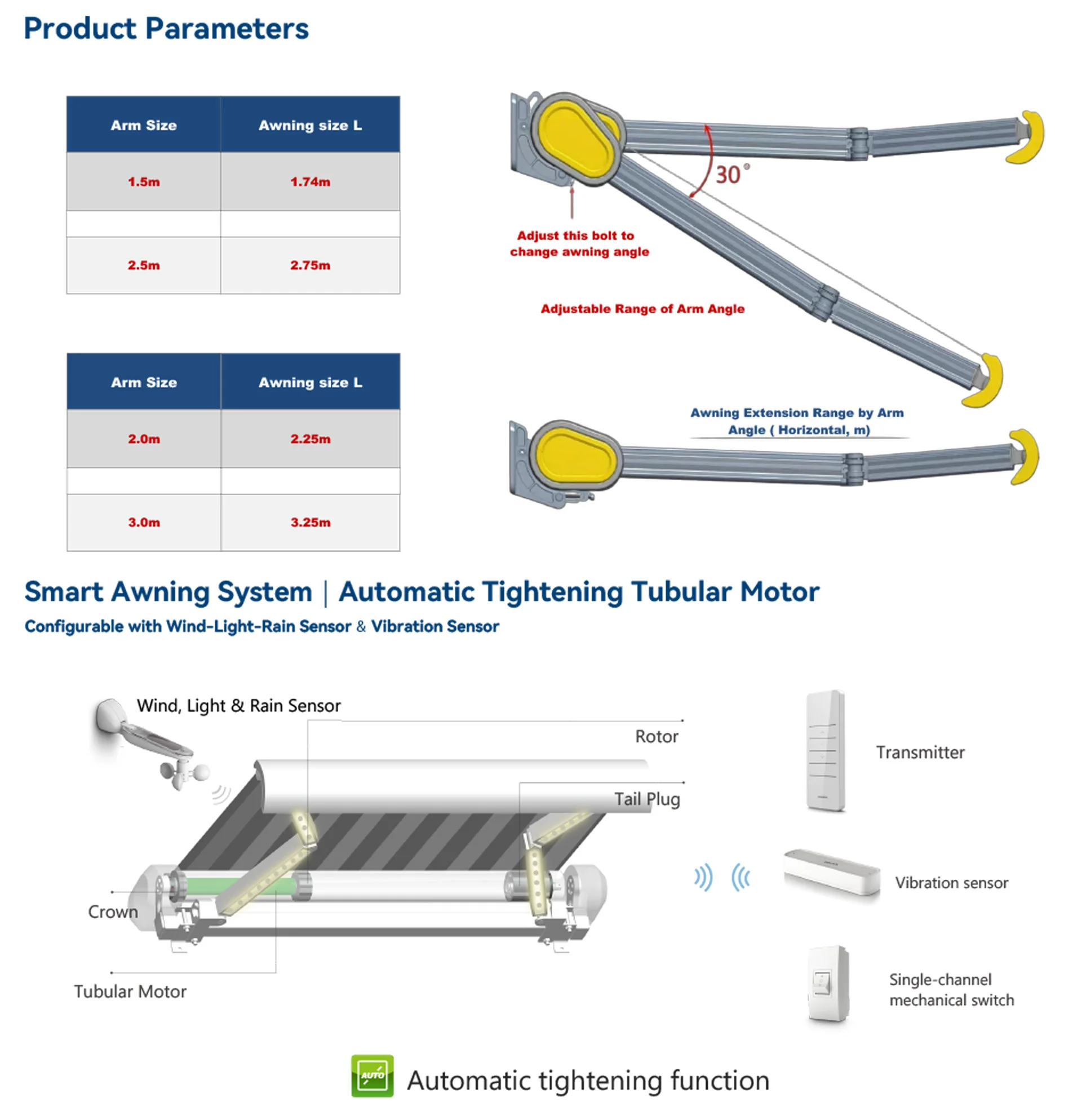 retractable awning for outdoor（9）