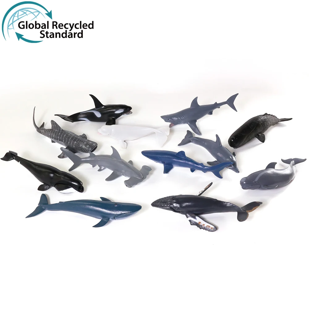 Accept Custom OEM ODM PVC Educational Wild Sea Farm Animal Horse Model Set Plastic Animal GRS Toy for Kids Play 2024