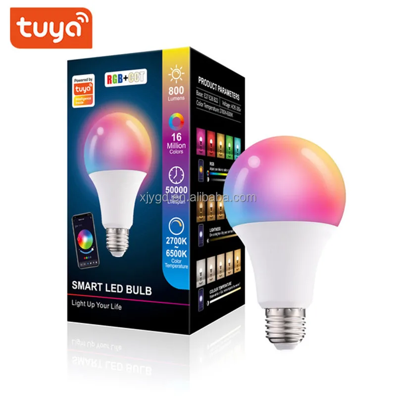 Smart RGB LED Bulb – E27 Or B22 – 15W 220V – APP Control Bluetooth – Dimmable – 2700K-6500K