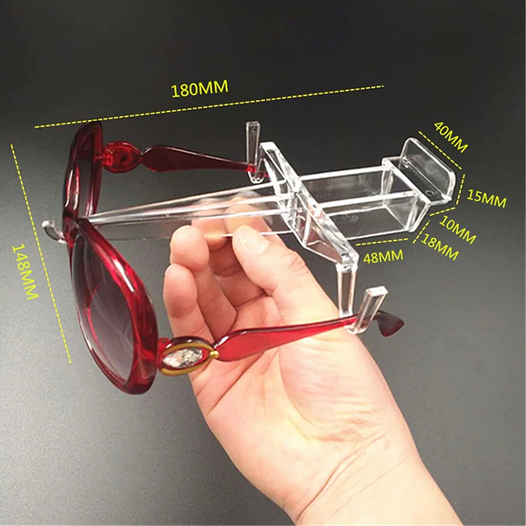 Wholesale New Transparent Glasses Holder Eyeglasses Accessories Wall