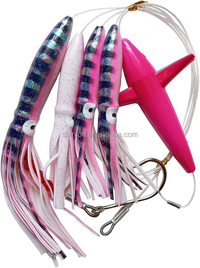 48" Fishing Teaser Titanium Spreader Bars 3mm Diameter With 7 Hanging Points Dreadge And