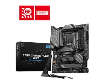 New MSI Z790 GAMING PLUS WIFI LGA1700 4*DDR5  Socket Gaming Motherboard Support 13th CPU z790 motherboard