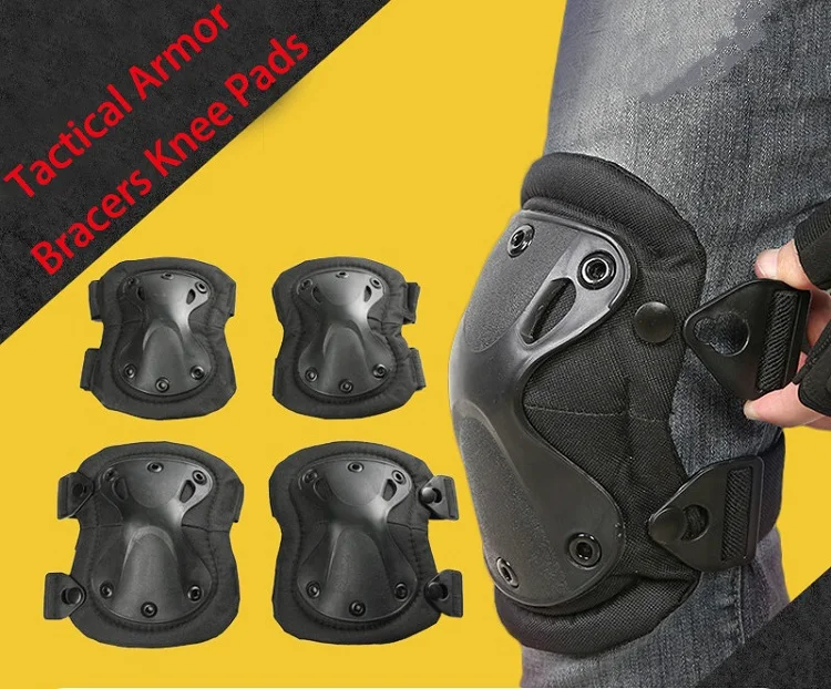 Wholesale Tactical Elbow Knee Protect Pads Set