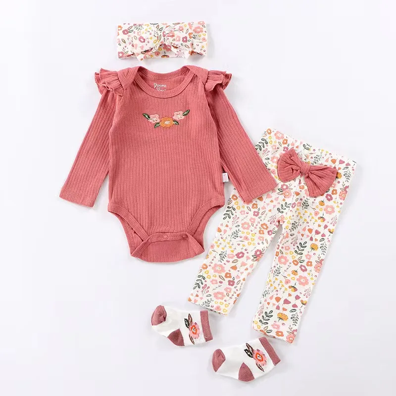 Baby Pajama Sets Baby Rompers Newborn&infants Cute Summer Cotton Snap ...