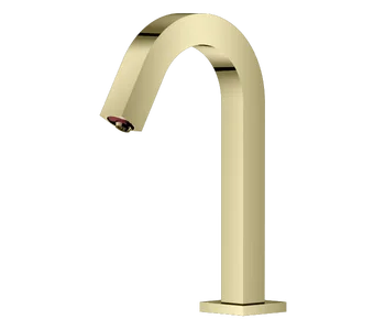 Certified Lead-Free Brass Commercial-Grade Touchless Faucet with 5-Second Sensor Delay DC Operation