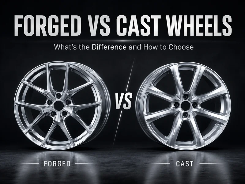 Forged vs Cast Wheels: What's the Difference and How to Choose cover image