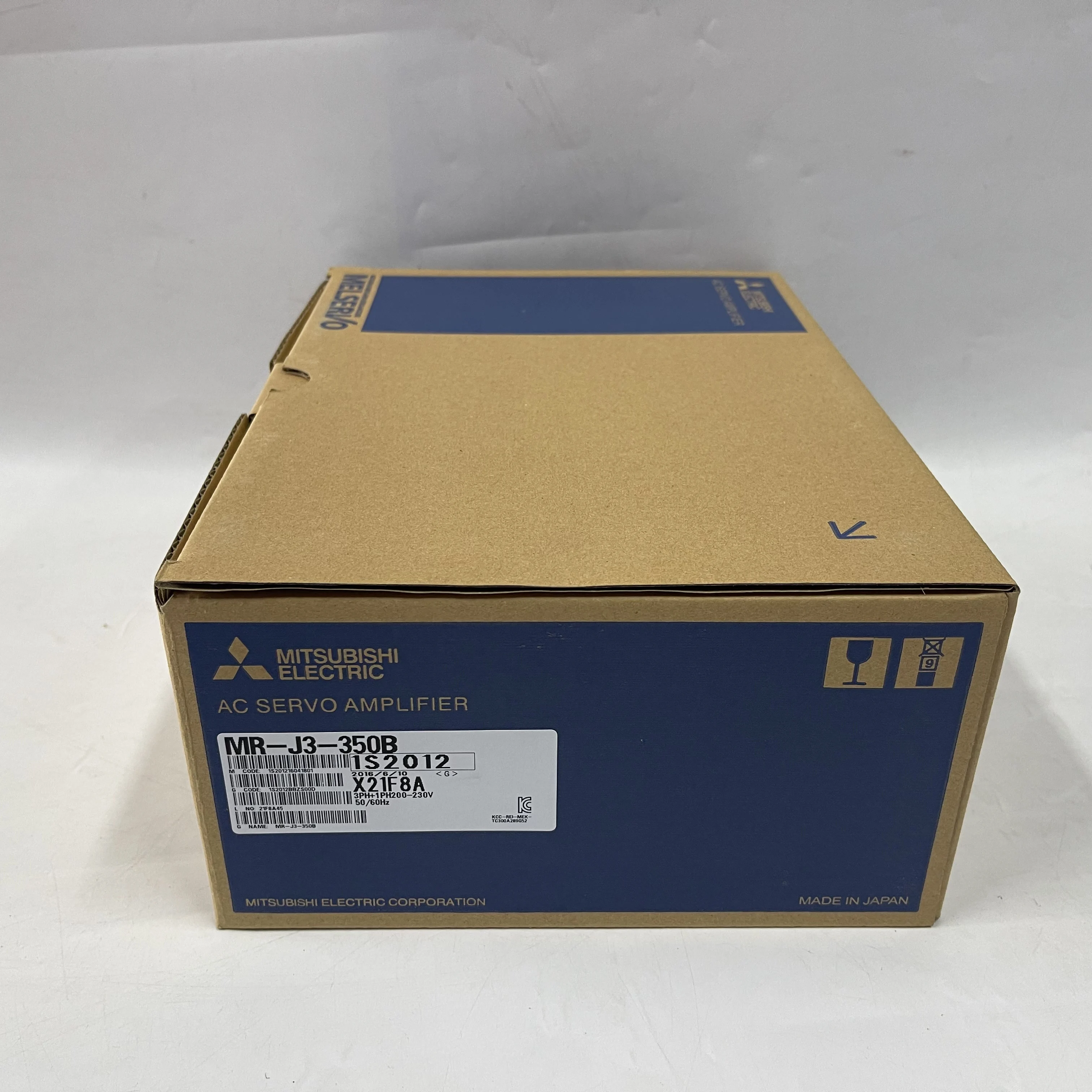 Mitsubishi MELSERVO J3 Series AC Servo Amplifier MR-J3-350B Mitsubishi MELSERVO J3 Series AC Servo Amplifier MR-J3-350B