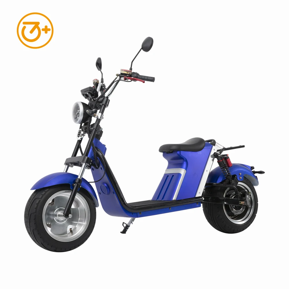 Citycoco 3000W Electric Scooter  Capacity 60-80KM Range Per Charge 12 Inch High Wheel Digital Display Disc Brake