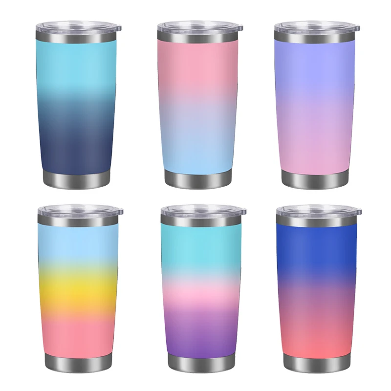Custom 20/30 Oz Yetys Vacuum Double Wall Stainless Steel Tumbler Cups Vacuum Insulated Stainless