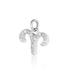 Silver aries-single pendant
