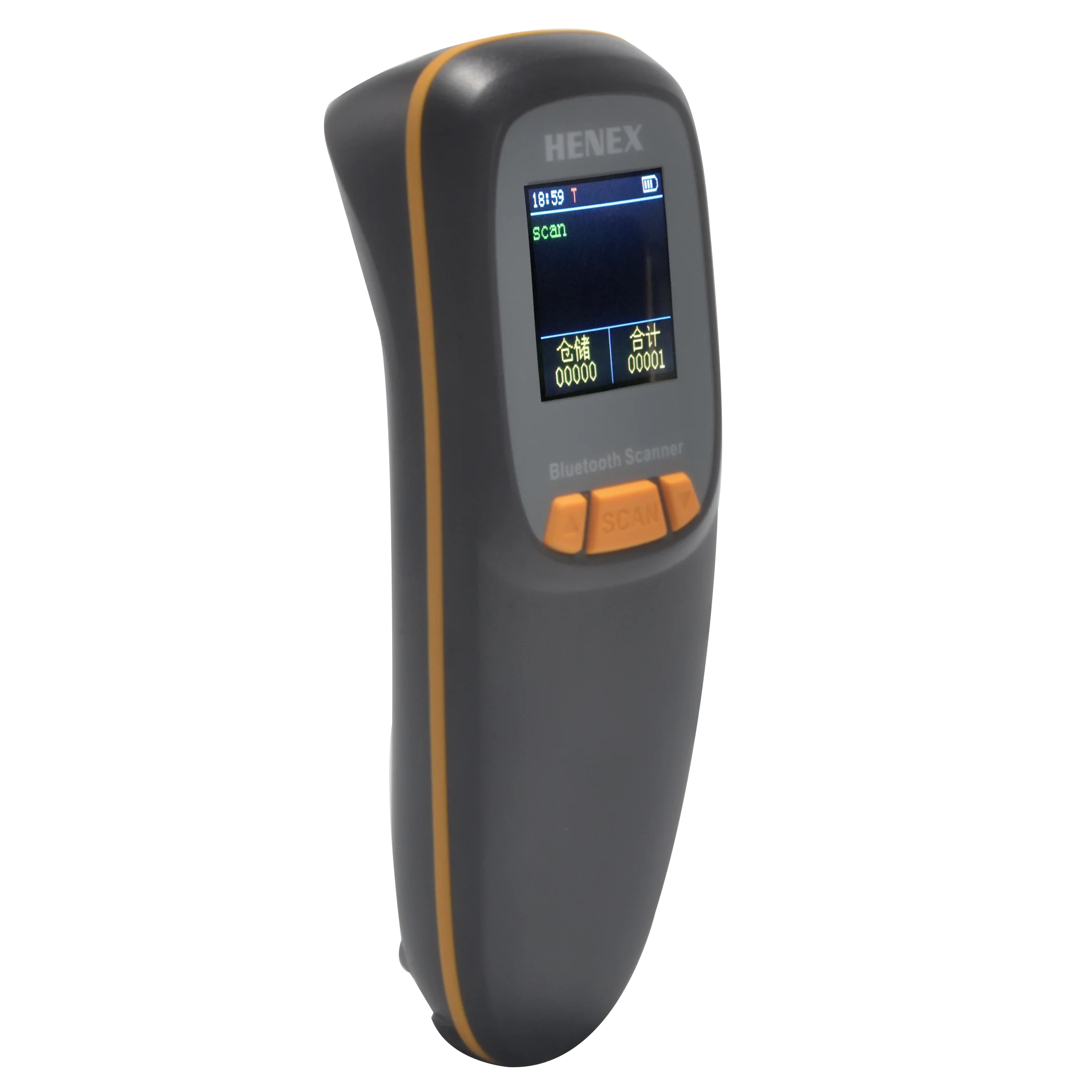 HENEX H300RD Pocket Wireless 2D Barcode Scanner with Display Screen High-Speed High Quality USB & COM Interface ROHS Certified