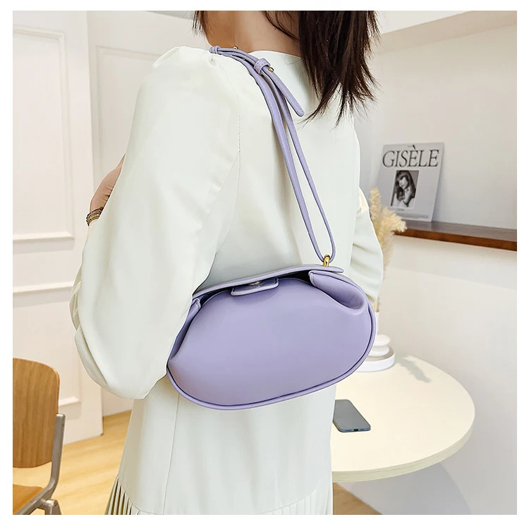 Wholesale Stylish Soft Cute Soild Color Women Crossbody Shoulder Bag ...