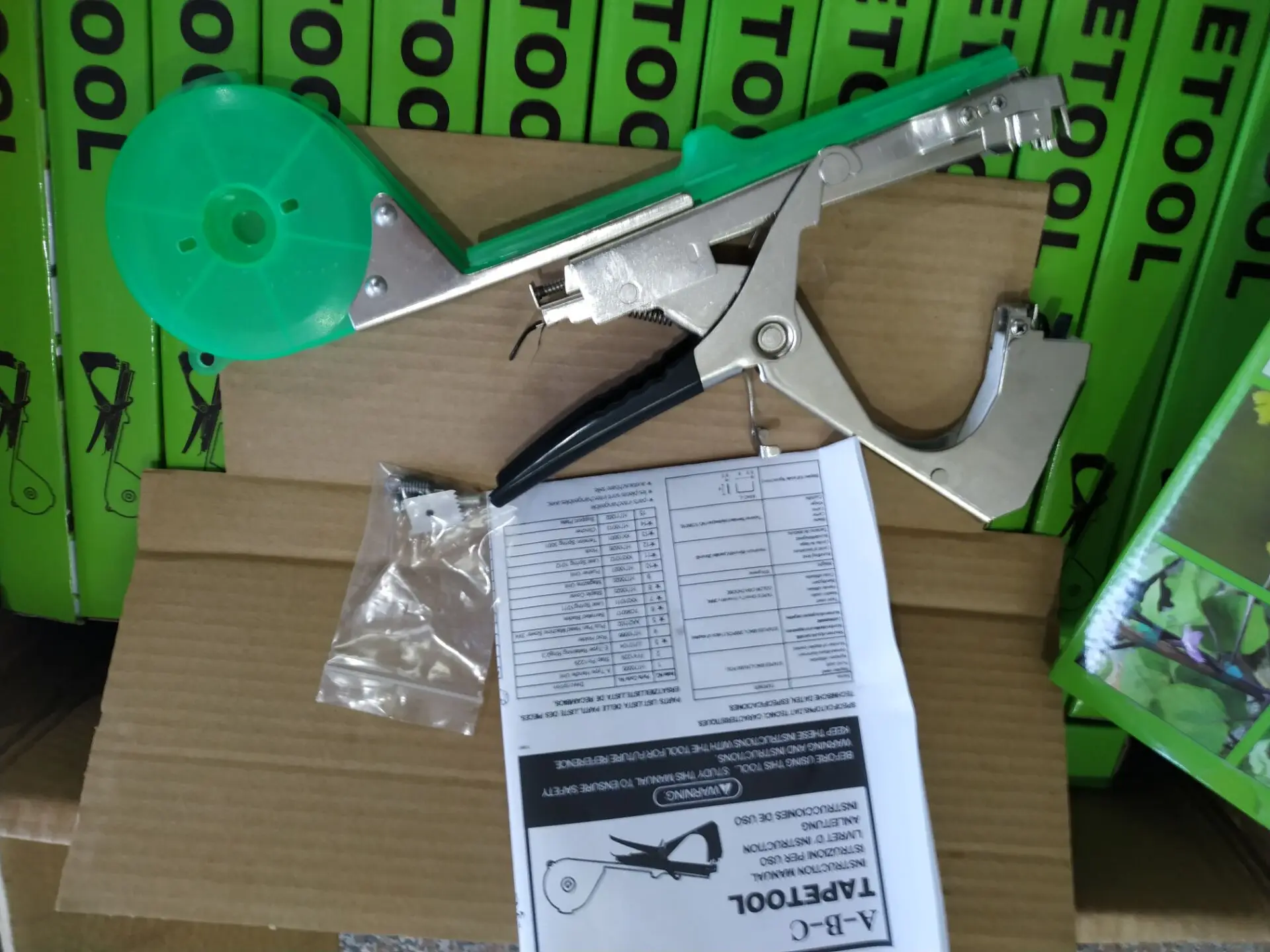 Garden Tying Tapetool Tapener Vine Branch Machine Plant Branch Hand Cutter Tools