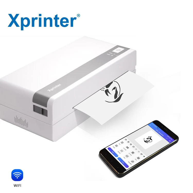 Xprinter Xp-d81 Wireless Bluetooth Printer Mini A4 Portable Thermal ...