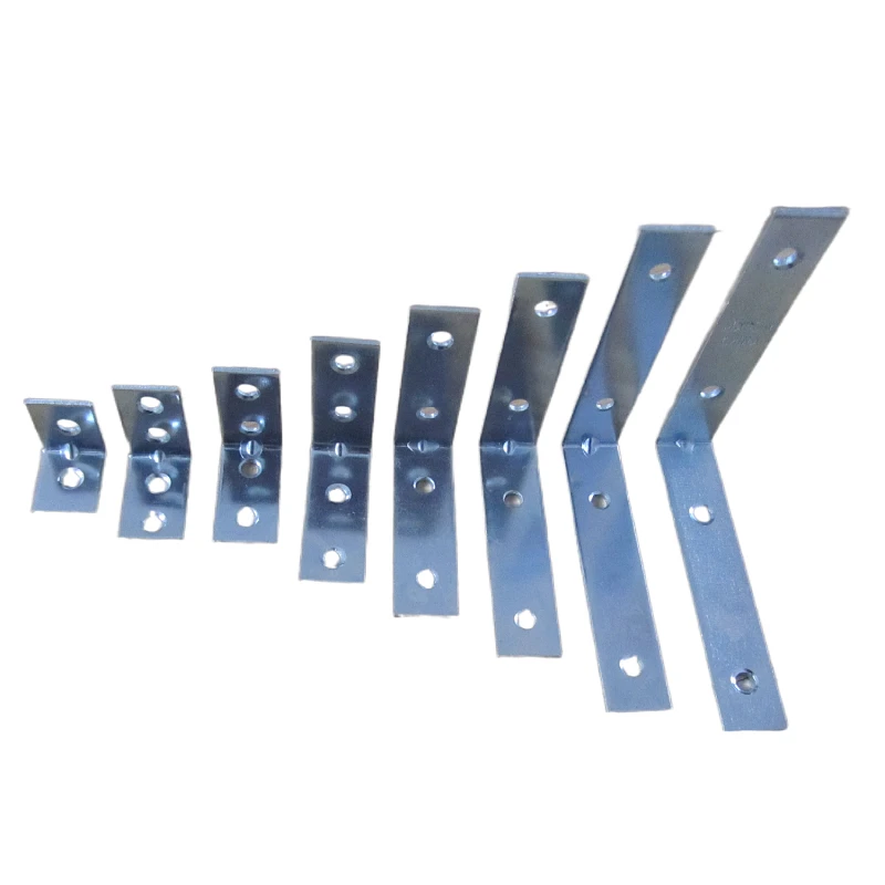 Guangzhou Furniture Hardware Cabinet L Corner Connecting Iron Brace Bracket 90 Degree Corner Brace