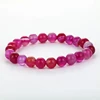 Agata a strisce rosa