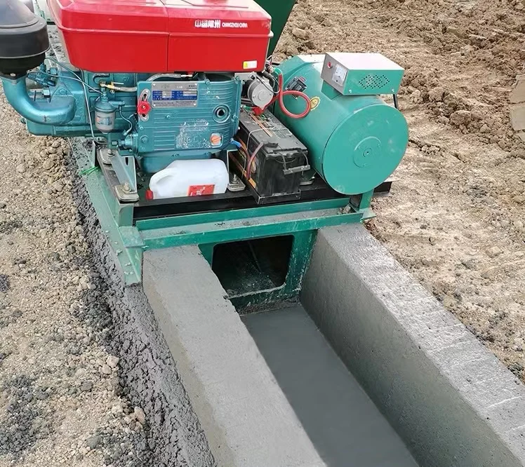 Advanced Production Technology Customized U-Type Drain Concrete Ditch Forming Machine
