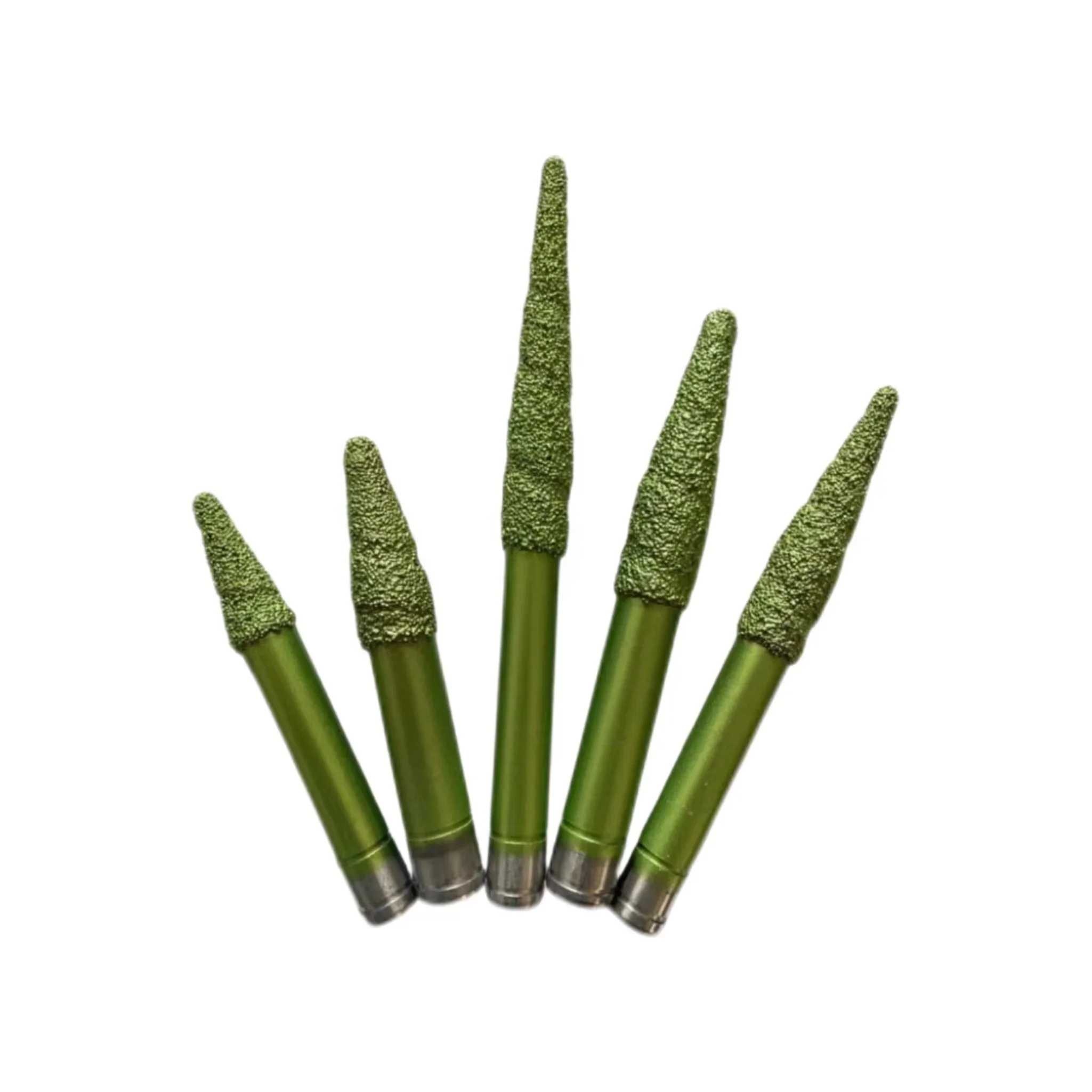 Factory Price Brazed Cladding Engraving Tool CNC Milling Cutter Wear-Resistant Diamond Router Bit for Granite Relief Cutter