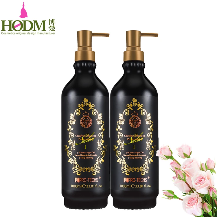 Keratin Argan Oil Clarifying Shampoo Deep Cleansing Purifying Shampoo for Men and Girls