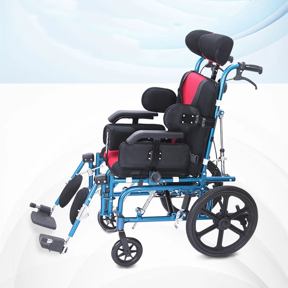 Children Wheelchairs For Cerebral Palsy High Back Reclining Handicapped ...