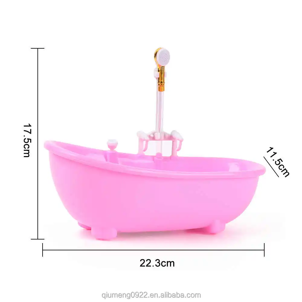 Mini Bathtub Simulation Miniature Dollhouse Tub Model Toy Holiday Gifts