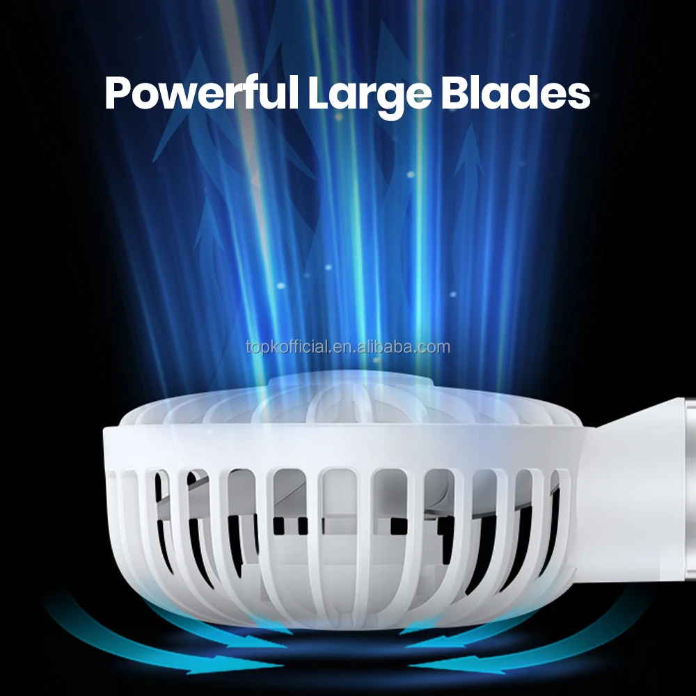 Oem K31 2024 New Customized 2000mah Handheld Small Usb Mini Misting Fan