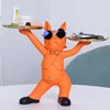 Aikido dog orange