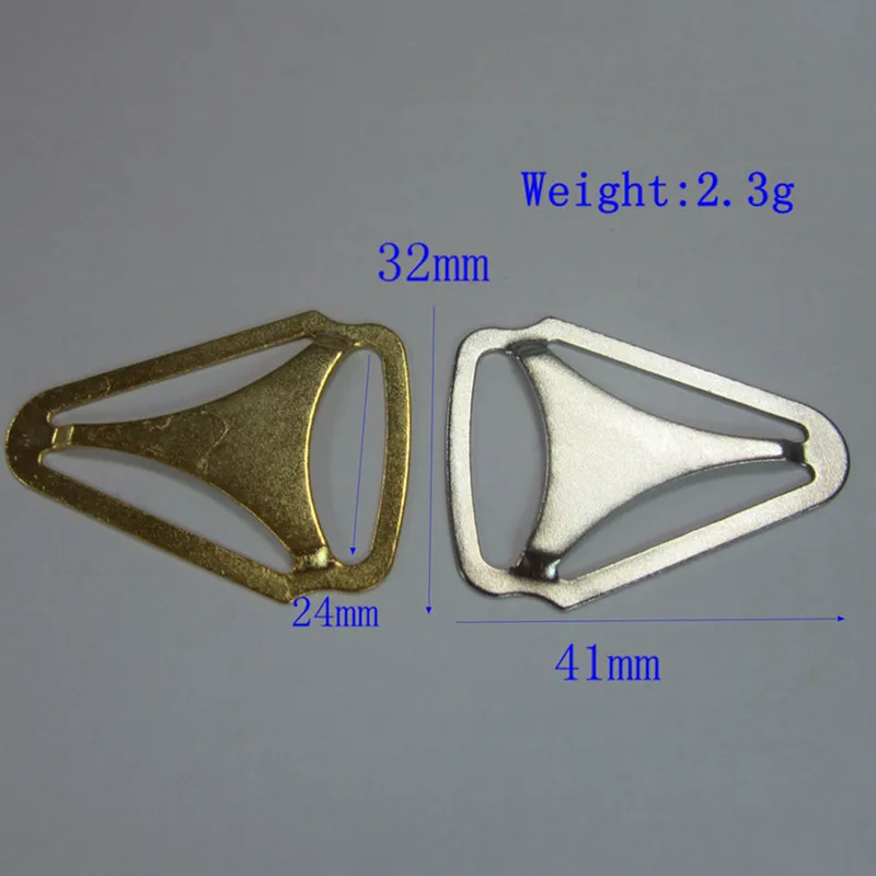 Metal Triangle Back Slide Adjusters Suspender Buckle For Sale