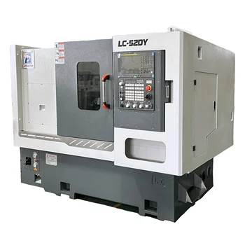 LC-52 Smart Dual Spindle lathe Dual Electric Spindle machine tool High speed milling head CNC Lathe machine