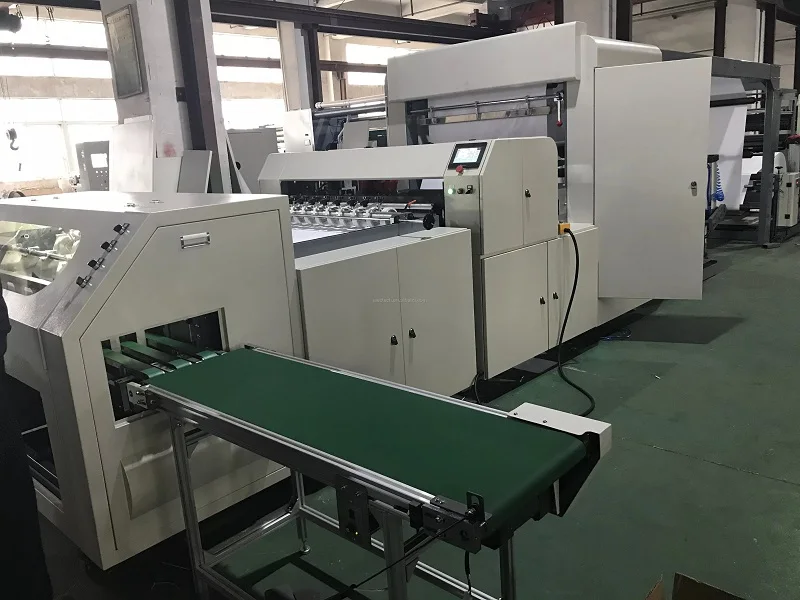 A4 Paper Cutting and Packing Machine Roll to Sheet Electric Paper Cutting Machine Copy Paper Ream Packaging Machine