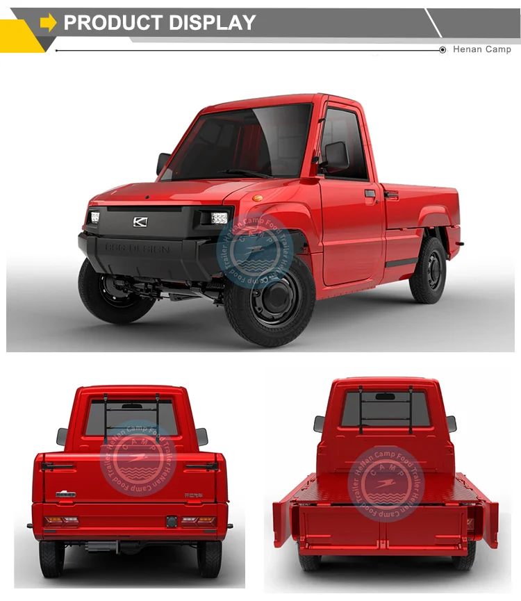 Electric Four Wheel Pickup Truck Universal Custom 4x4 Pickup Pick Up ...