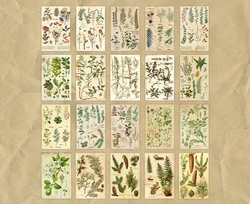 60 шт. крафт-бумага винтажный Декор старые стильные бумаги для декора скрапбукинга