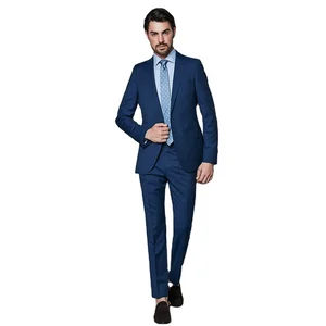 Hot Sale Chinese Manufacturer Customize 100% Wool Formal Slim Suits for Men